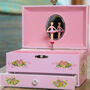 Pink Ballerina Music Jewellery Box, thumbnail 1 of 12