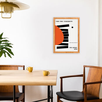 This Time Tomorrow Abstract Art Print, 2 of 3