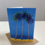'Shining Palms' Palm Tree Greetings Card, thumbnail 1 of 2