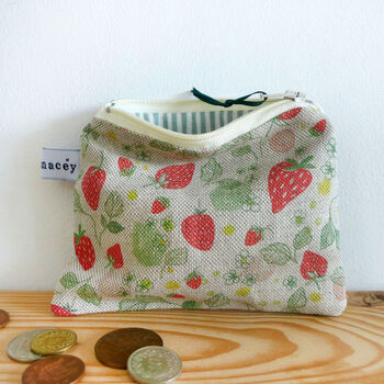 Strawberries Coin Purse, 6 of 8