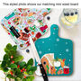 Heat Resistant Chopping Board Large Christmas, thumbnail 4 of 6