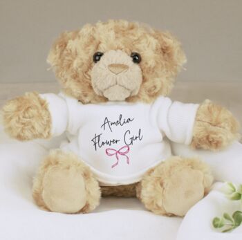 Personalised Wedding Teddy Bear, 7 of 7