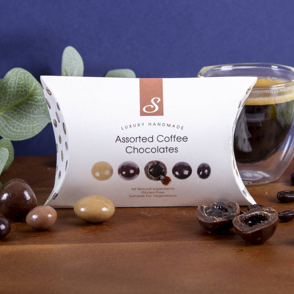 Luxury Handmade Italian Coffee Chocolates. Assorted Mix By Sweet Lounge