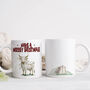Farmer Cow Christmas Mug, thumbnail 3 of 5