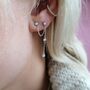Opal Chandelier Stud Single Earring, thumbnail 1 of 6