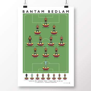 Bradford City Bantam Bedlam 24/25 Poster, 2 of 6