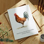 Rhode Island Red Cockerel Bird Print, thumbnail 5 of 6
