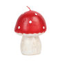Large Red Mushroom Candle, thumbnail 1 of 3