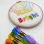 Shine Bright Embroidery Kit, thumbnail 2 of 10