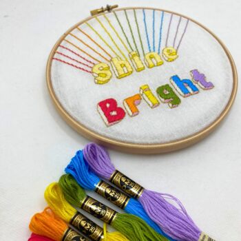 Shine Bright Embroidery Kit, 2 of 10