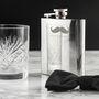 Personalised Moustache Hip Flask, thumbnail 6 of 8