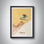 Tignes Ski Resort France Travel Poster Art Print, thumbnail 1 of 8