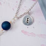 Personalised Mermaid Tail Charm Necklace, thumbnail 3 of 5