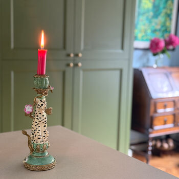Leopard Candlestick Holder Set, 4 of 11
