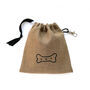 Hand Printed Bone Dog Treat Pouch, thumbnail 3 of 4