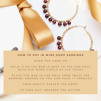 November Citrine Birthstone Hoops, 7 of 7