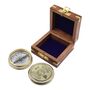 Personalised Brass 34th Birthday 100 Year Calendar Compass, thumbnail 7 of 12
