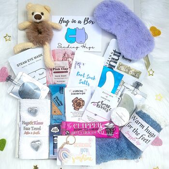 Ultimate Bear Hug In A Box, Exam Self Care Package, 5 of 12