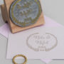 Wedding Favour Stamp Grecian, thumbnail 1 of 6