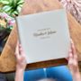 Personalised Large Leather Wedding Guest Book, thumbnail 12 of 12
