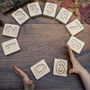 Handcrafted Wooden Number Cuboids In Natural, thumbnail 1 of 8