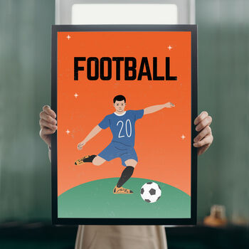 Personalised Football Print, 2 of 3