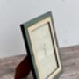 Natalini Cyan And One Gold Stripe Photo Frame, thumbnail 3 of 4