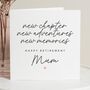 Personalised Happy Retirement Card For Mum, thumbnail 1 of 7