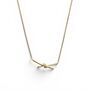 Colette Knot Necklace, thumbnail 1 of 5