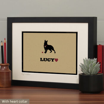 Personalised German Shepherd Print For One Or Two Dogs, 4 of 10
