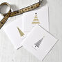 Pack Of Six Christmas Cards, thumbnail 1 of 4