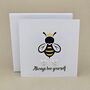 Boxed 'Bee Yourself' Star Stud Earrings Card, thumbnail 1 of 3