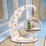 Wonky Tree 3D Wooden Christmas Card, thumbnail 1 of 3