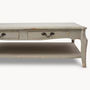 Woodcroft Mouse Grey Coffee Table, thumbnail 3 of 5
