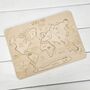 Children's Wooden World Map Puzzle, thumbnail 3 of 6