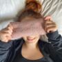 Breathe Embroidered Lavender Eye Pillow, thumbnail 7 of 12