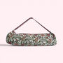 Yoga Mat Bag | White Garden Floral Print, thumbnail 5 of 7