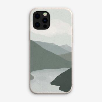 Watercolour Landscape Biodegradable Phone Case, 6 of 12