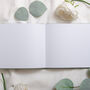 Personalised Alternative Wedding Linen Guest Book, thumbnail 7 of 8