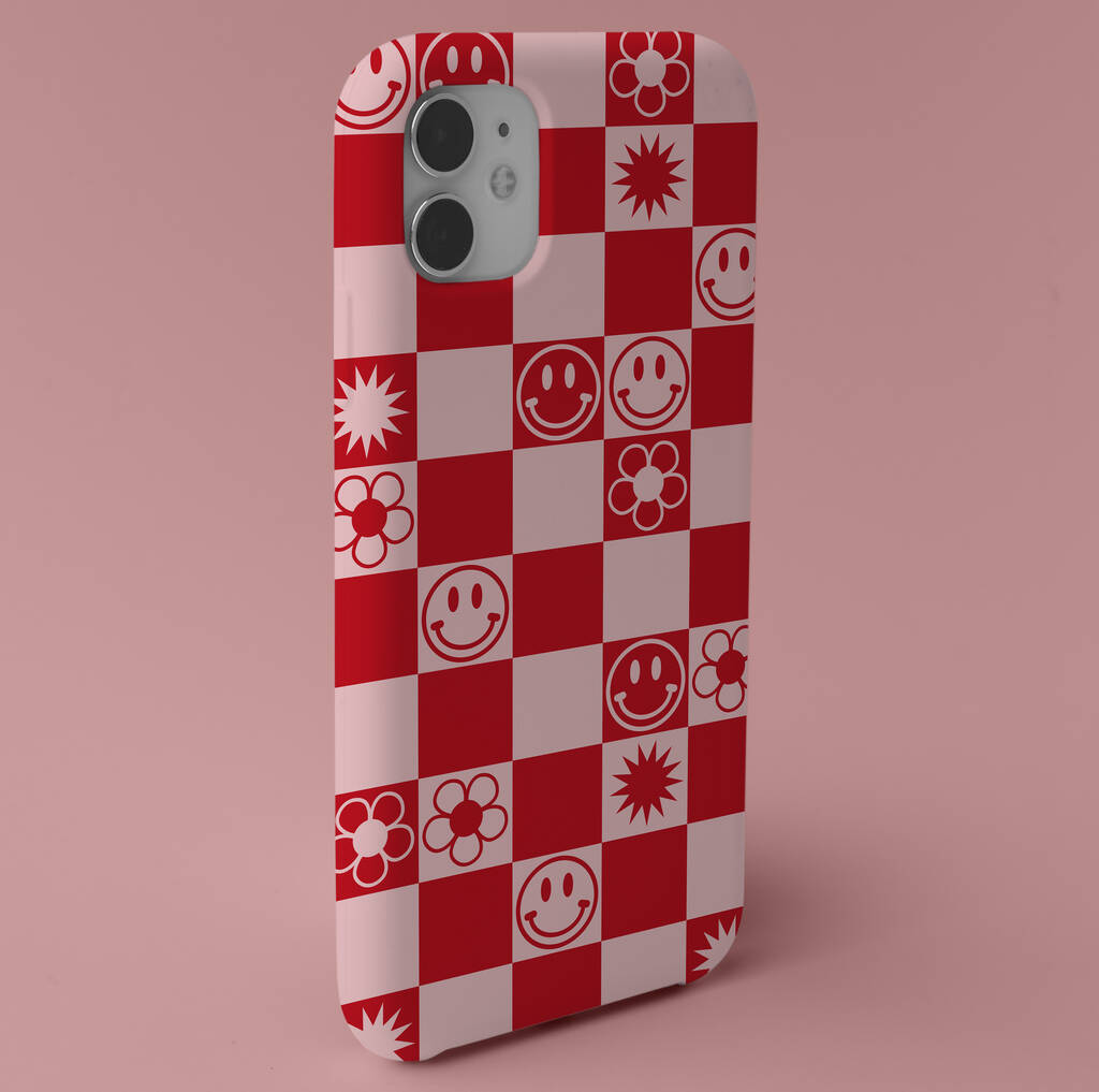 Checkerboard Phone Case, 1 of 9