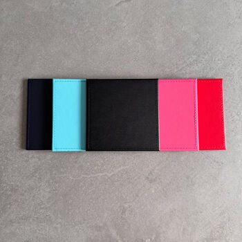 Mr And Mrs Leather Coasters – Wedding Or Anniversary Gift, 7 of 9