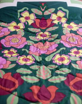 Rose Print Gypsy Quilt, 3 of 4
