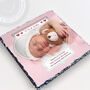 It’s A Girl New Baby Girl Premium Rock Photo Slate, thumbnail 2 of 6