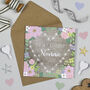 Fairy Lights Heart Nanna Birthday Card, thumbnail 1 of 2