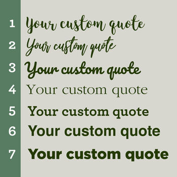 Quality Custom Quote Print Poster, 8 of 8