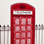 'Telephone Box' Personalised Birthday Card, thumbnail 3 of 4