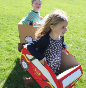 Personalised Cardboard Box Car Craft Kit, 5 of 6