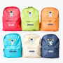 Kids Astronaut Backpack Personalised Gift, thumbnail 1 of 2