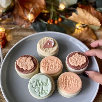 Personalised Thanksgiving Chocolate Coated Oreo Gift, 6 of 12