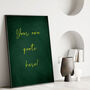Your Own Custom Quote Wall Art, thumbnail 1 of 8